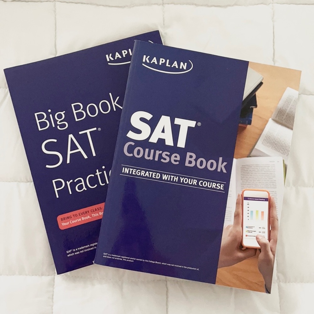 NWT Kaplan SAT Prep Book Set